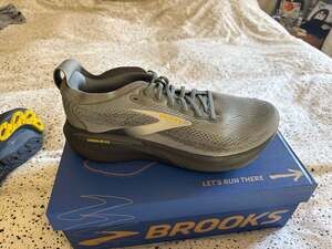 Brooks Men's Adrenaline GTS 25 Running Shoes - Primer Grey/Ebony/Jasmin